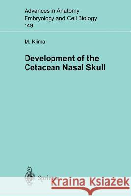 Development of the Cetacean Nasal Skull Milan Klima M. Klima 9783540649960 Springer - książka