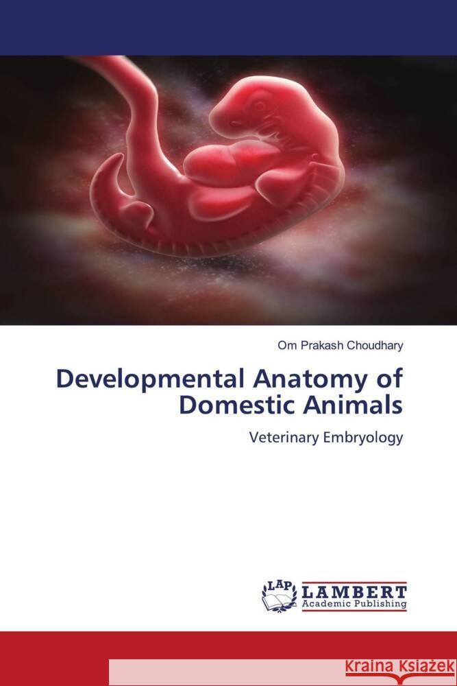 Developmental Anatomy of Domestic Animals Choudhary, Om Prakash 9786208425333 LAP Lambert Academic Publishing - książka