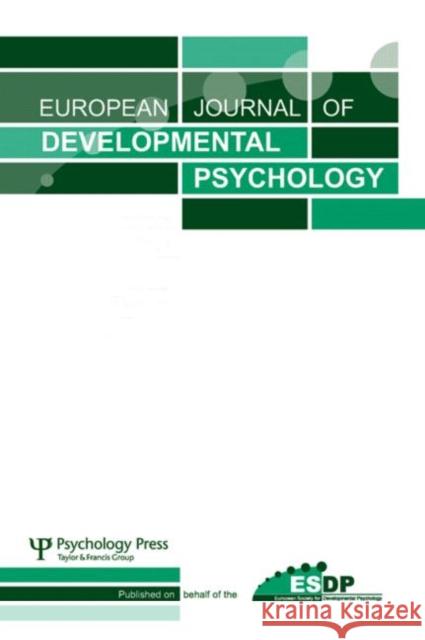 Developmental Co-Construction of Cognition: A Special Issue of European Journal of Developmental Psychology Sorsana, Christine 9781841698588 Taylor & Francis - książka