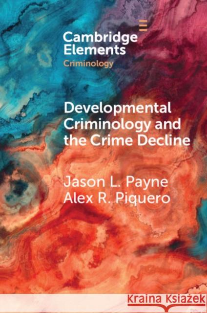 Developmental Criminology and the Crime Decline: A Comparative Analysis of the Criminal Careers of Two New South Wales Birth Cohorts Payne, Jason L. 9781108794794 Cambridge University Press - książka