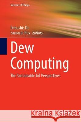 Dew Computing  9789819945894 Springer Nature Singapore - książka