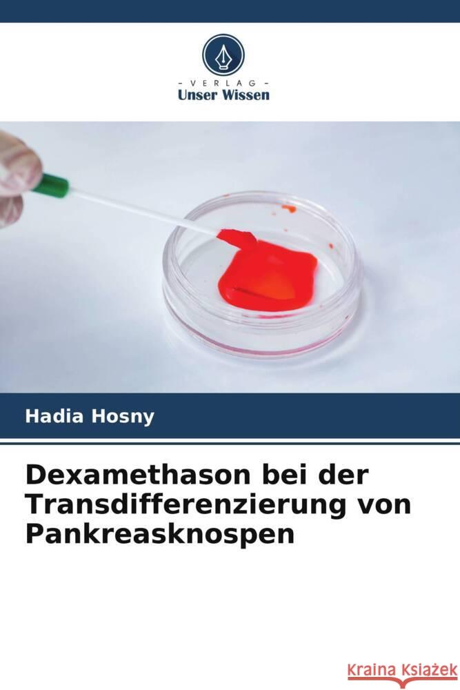 Dexamethason bei der Transdifferenzierung von Pankreasknospen Hadia Hosny 9786208544614 Verlag Unser Wissen - książka