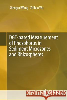 Dgt-Based Measurement of Phosphorus in Sediment Microzones and Rhizospheres Wang, Shengrui 9789811092367 Springer - książka
