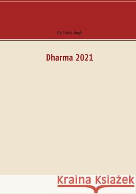 Dharma 2021 Hari Venu Singh 9783754315255 Books on Demand - książka