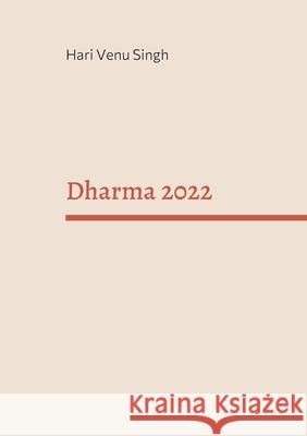 Dharma 2022 Hari Venu Singh 9783755757511 Books on Demand - książka