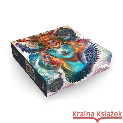 Dharma Dragon Puzzle 1000 PC Hartley &. Marks Publishers Inc 9781439781487 Paperblanks - książka