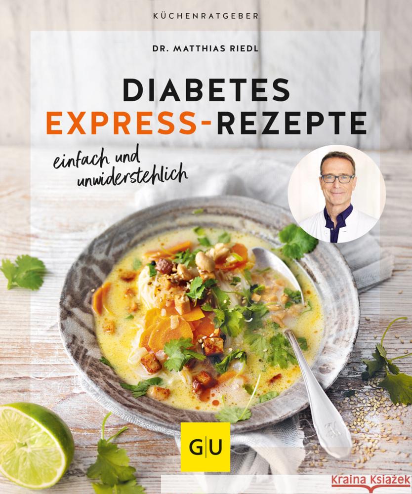 Diabetes Express-Rezepte Riedl, Matthias 9783833890543 Gräfe & Unzer - książka