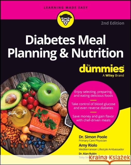 Diabetes Meal Planning & Nutrition For Dummies  9781394206865  - książka