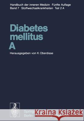 Diabetes Mellitus - A  9783642660344 Springer - książka