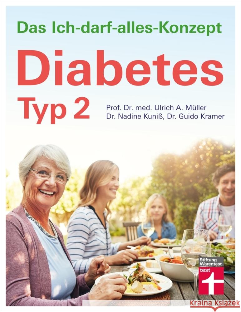 Diabetes Typ 2 Müller, Prof. Dr. Ulrich Alfons, Kuniß, Dr. Nadine, Kramer, Dr. Guido 9783747105153 Stiftung Warentest - książka