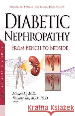 Diabetic Nephropathy: From Bench to Bedside Dr Mingxi Mingxi Li, Jianling Tao, Xuemei Li 9781536102772 Nova Science Publishers Inc - książka