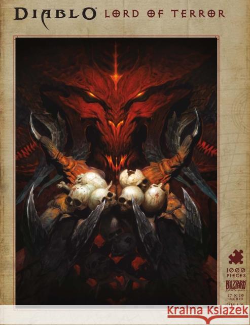 Diablo: Lord of Terror Puzzle Blizzard Entertainment 9781945683923 Blizzard Entertainment - książka