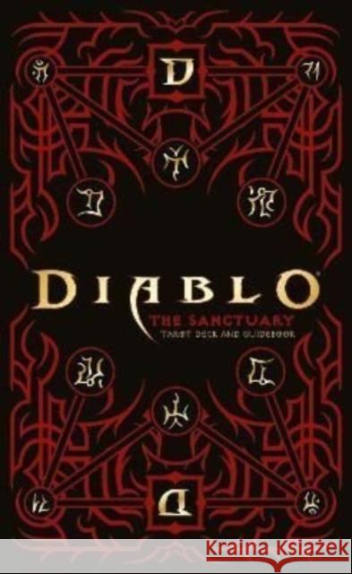 Diablo: The Sanctuary Tarot Deck and Guidebook Barbara Moore 9781803361628 Titan Books Ltd - książka