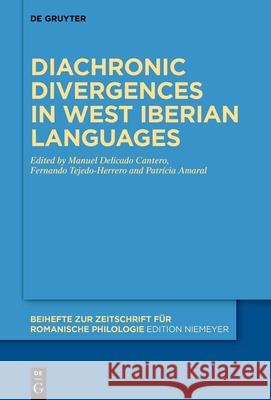 Diachronic Divergences in West Iberian Languages Manuel Delicad Fernando Tejedo-Herrero Patr?cia Amaral 9783111273501 de Gruyter - książka