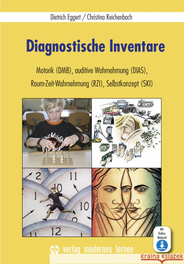 Diagnostische Inventare, m. 1 Beilage Eggert, Dietrich, Reichenbach, Christina 9783808008652 Verlag modernes Lernen - książka