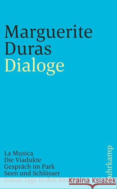 Dialoge Duras, Marguerite 9783518242155 Suhrkamp - książka