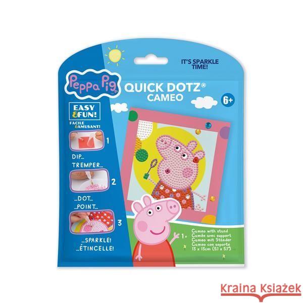 Diamond Dotz Peppa Pig Seifenblasen  4895225932986 Diamond Dotz - książka