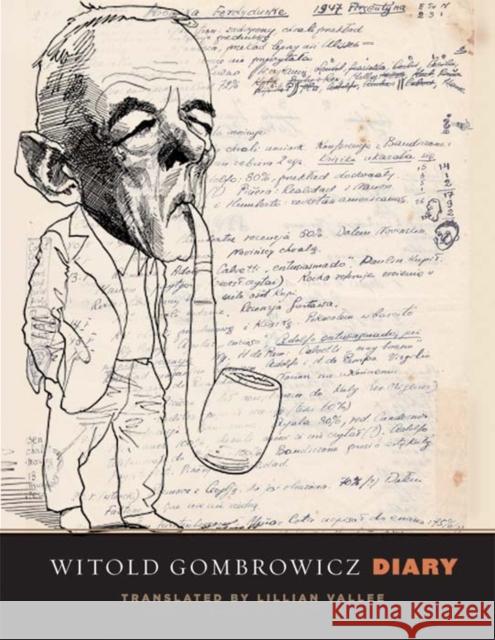 Diary Witold Gombrowicz Lillian Vallee 9780300118063 Yale University Press - książka