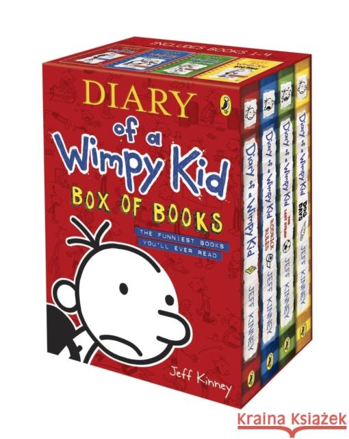 Diary of a Wimpy Kid Box of Books Jeff Kinney 9780141341415 Penguin Random House Children's UK - książka