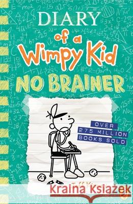 Diary of a Wimpy Kid: No Brainer (Book 18) - stan dobry 9780241583135 Jeff Kinney A780241583135 Penguin Random House Children's UK - książka
