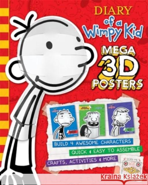 Diary of a Wimpy Kid: Pop Heads - 3D Crafts Jeff Kinney 9781835440056 Bonnier Books Ltd - książka