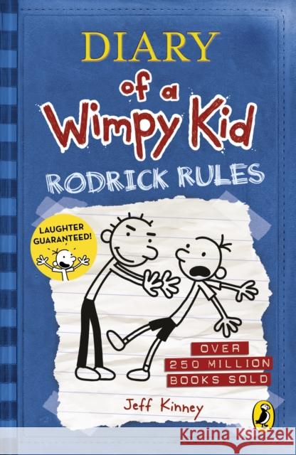 Diary of a Wimpy Kid: Rodrick Rules (Book 2) Kinney Jeff 9780141324913 Penguin Random House Children's UK - książka