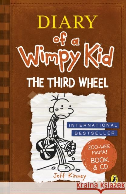 Diary of a Wimpy Kid: The Third Wheel book & CD Jeff Kinney 9780141353432 PUFFIN - książka