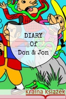 Diary Of Don & Jon: Ninja Book For Kids With Slimy Animal Jokes Timmie Guzzmann 9783748276586 Infinit Boy - książka