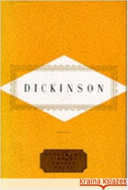 Dickinson Poems Emily Dickinson 9781857157048 Everyman - książka