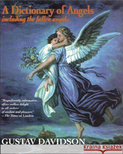 Dictionary of Angels Gustav Davidson 9780029070529 Free Press - książka