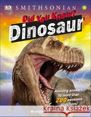 Did You Know? Dinosaurs DK 9781465490681 DK Publishing (Dorling Kindersley) - książka
