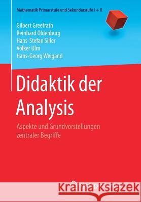 Didaktik Der Analysis: Aspekte Und Grundvorstellungen Zentraler Begriffe Greefrath, Gilbert 9783662488768 Springer Spektrum - książka