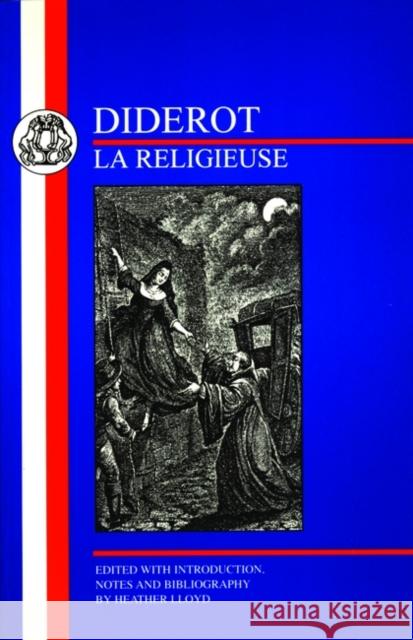 Diderot: La Religieuse Diderot, Denis 9781853995880 Duckworth Publishers - książka