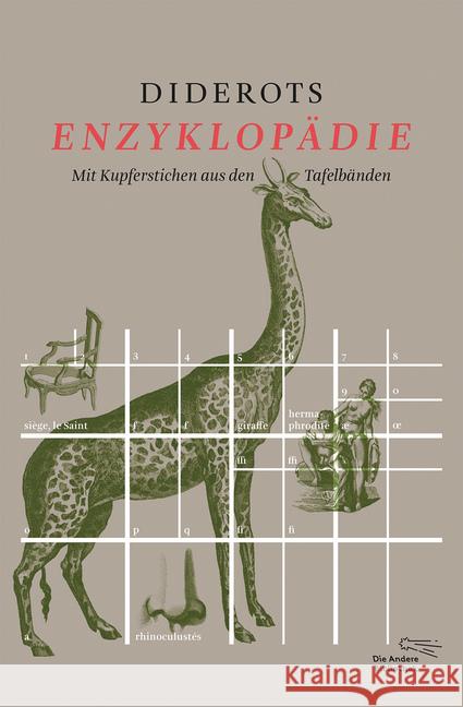 Diderots Enzyklopädie : Mit Kupferstichen aus den Tafelbänden Diderot, Denis 9783847700135 AB - Die Andere Bibliothek - książka