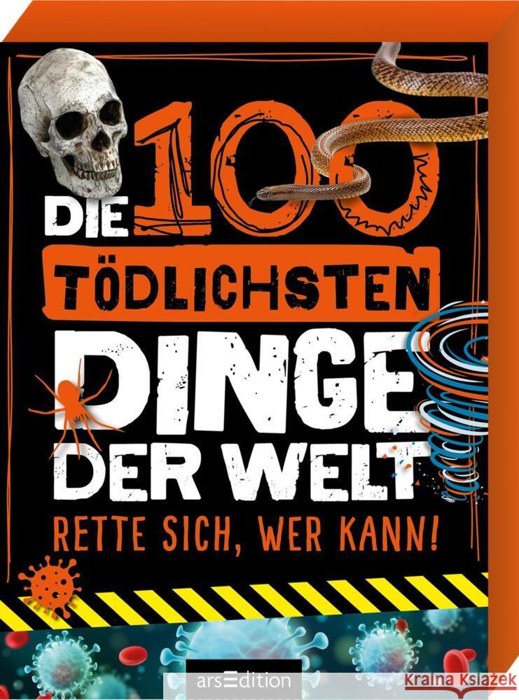 Die 100 tödlichsten Dinge der Welt Claybourne, Anna 9783845841816 ars edition - książka