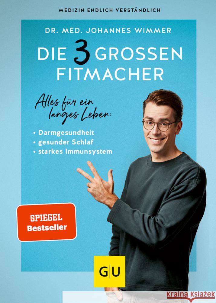 Die 3 großen Fitmacher Wimmer, Johannes 9783833878732 Gräfe & Unzer - książka