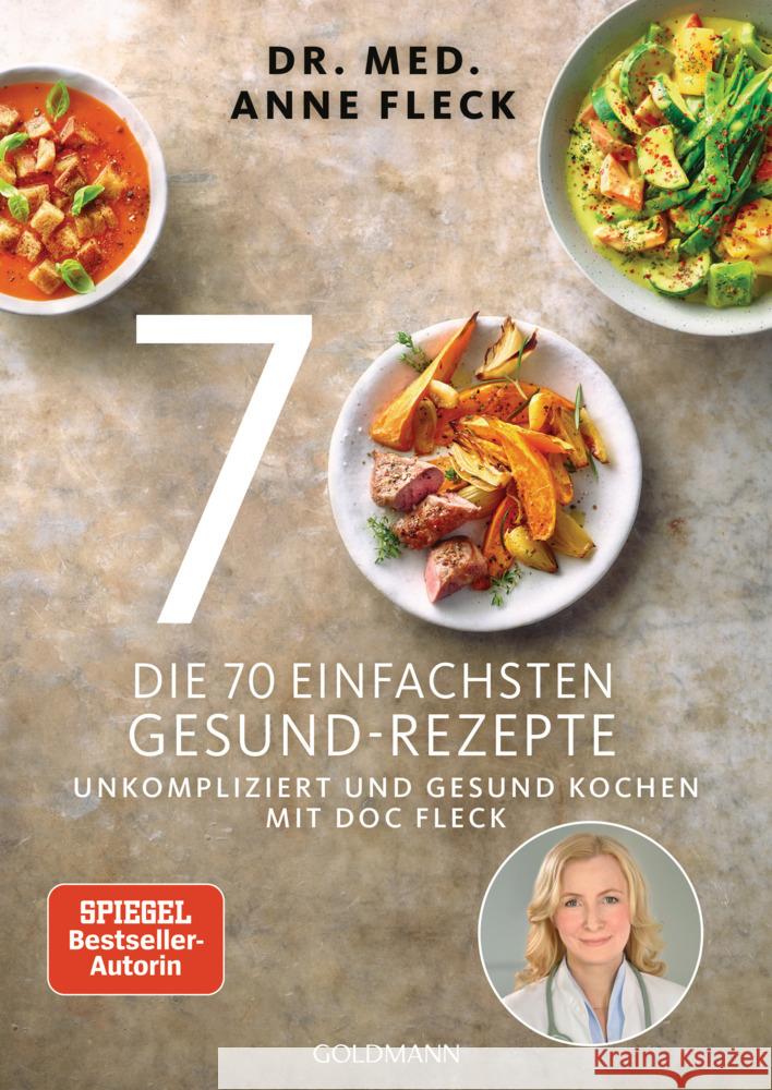 Die 70 einfachsten Gesund-Rezepte Fleck, Anne 9783442179398 Goldmann - książka