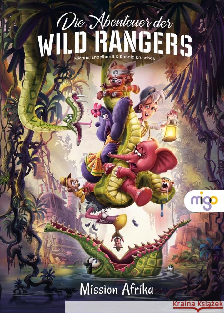 Die Abenteuer der Wild Rangers. Mission Afrika Engelhardt, Michael, Kruschak, Ronald 9783968461175 Migo - książka