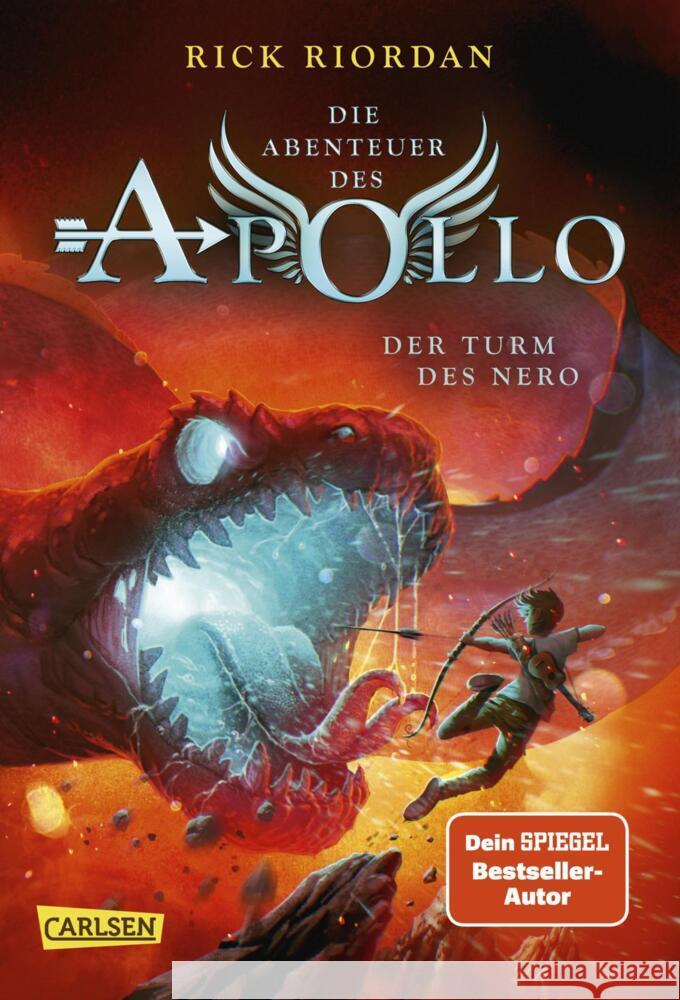 Die Abenteuer des Apollo, Der Turm des Nero Riordan, Rick 9783551556929 Carlsen - książka