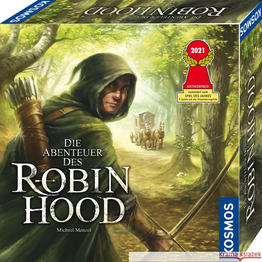 Die Abenteuer des Robin Hood (Spiel) Menzel, Michael 4002051680565 Kosmos Spiele - książka