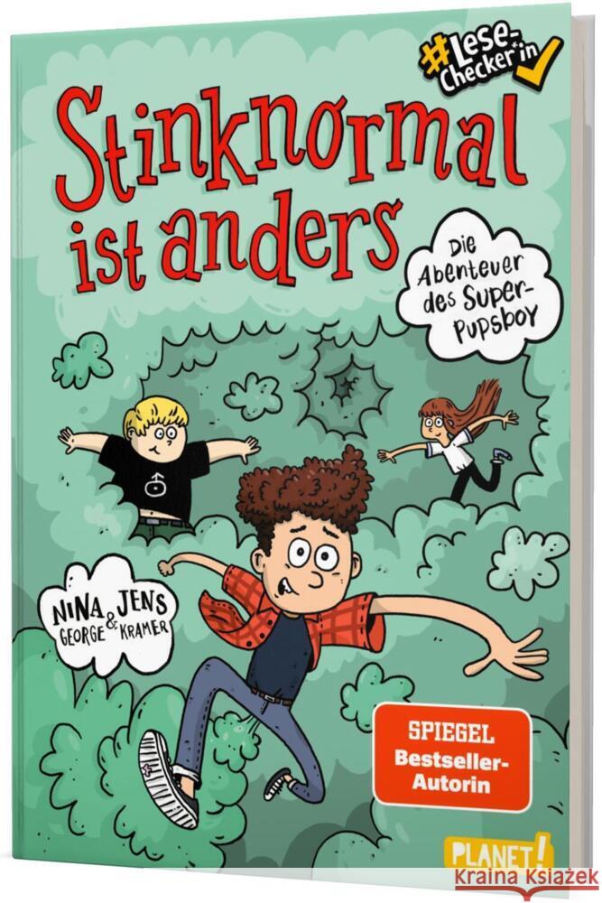 Die Abenteuer des Super-Pupsboy 1: Stinknormal ist anders George, Nina, Kramer, Jens J. 9783522507332 Planet! in der Thienemann-Esslinger Verlag Gm - książka