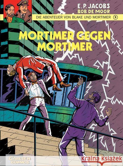 Die Abenteuer von Blake und Mortimer - Mortimer gegen Mortimer Jacobs, Edgar P. Moor, Bob de  9783551019899 Carlsen - książka