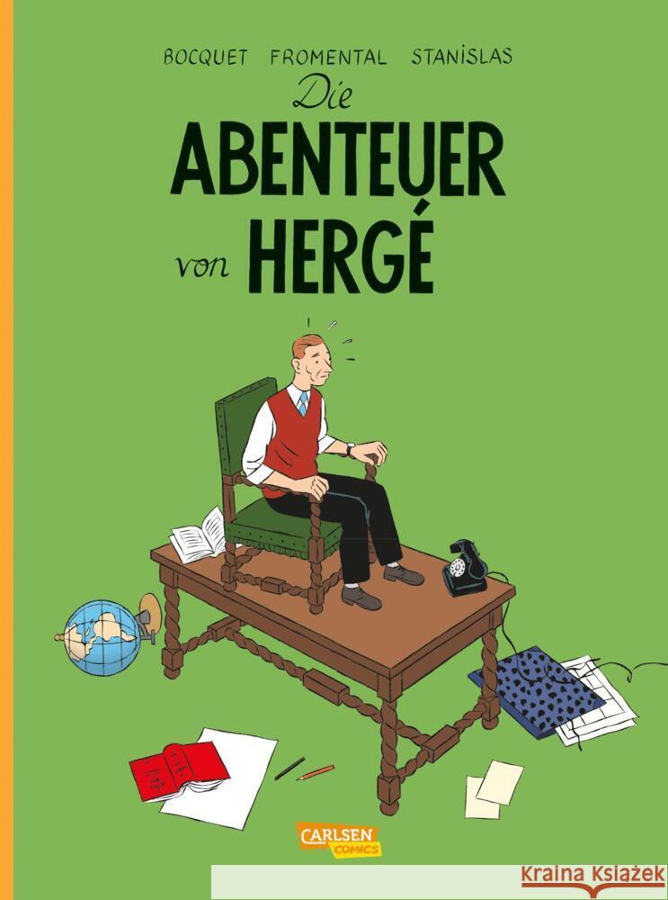 Die Abenteuer von Hergé Fromental, Bocquet, José-Louis 9783551774699 Carlsen Comics - książka