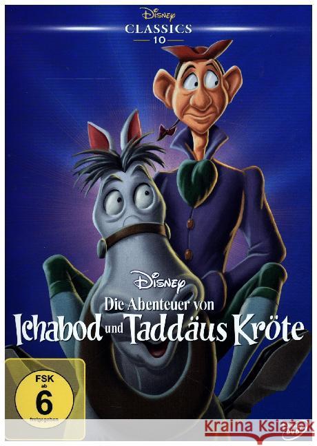 Die Abenteuer von Ichabod und Taddäus Kröte, 1 DVD  8717418517151 Walt Disney Studios Home Entertainment - książka