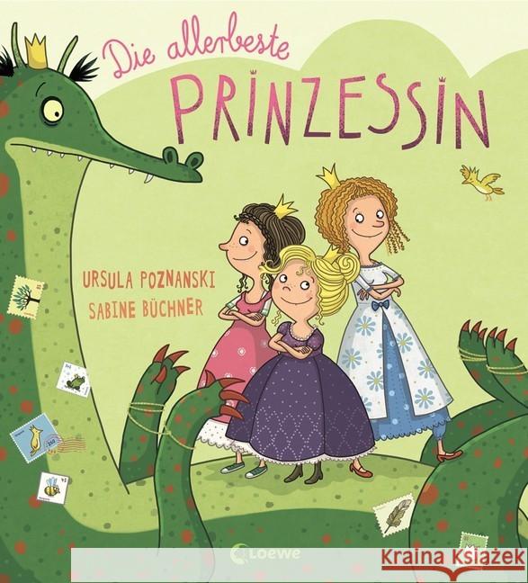 Die allerbeste Prinzessin Poznanski, Ursula; Büchner, Sabine 9783785585788 Loewe Verlag - książka