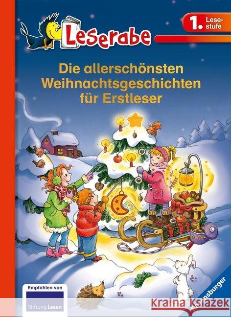 Die allerschönsten Weihnachtsgeschichten für Erstleser  9783473365289 Ravensburger Buchverlag - książka