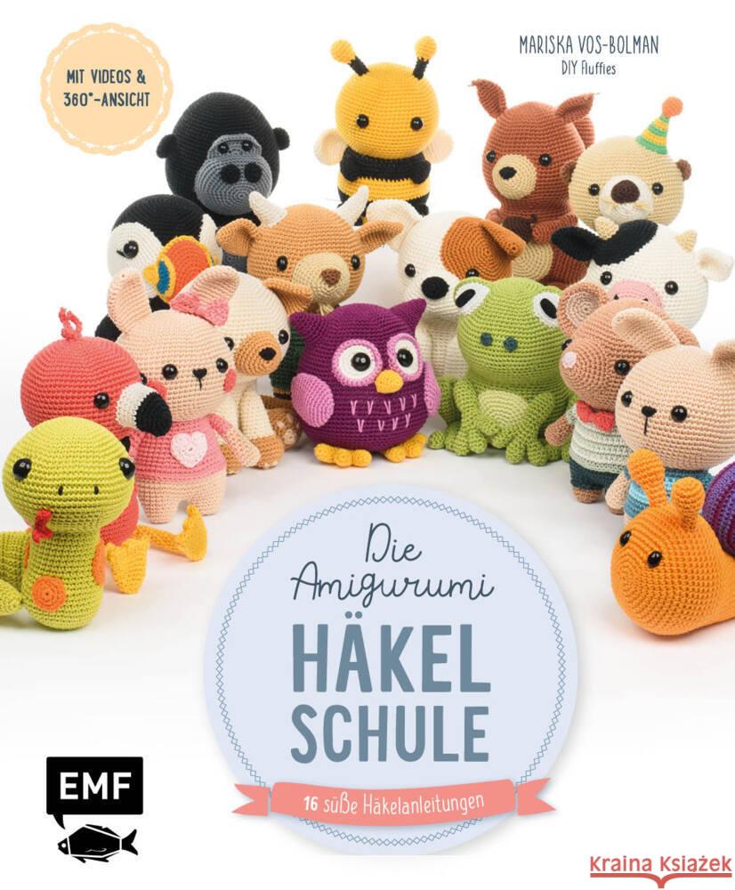 Die Amigurumi-Häkelschule Vos-Bolman, Mariska 9783745918397 Edition Michael Fischer - książka