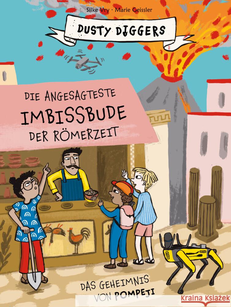Die angesagteste Imbissbude der Römerzeit Vry, Silke 9783865024855 Seemann - książka