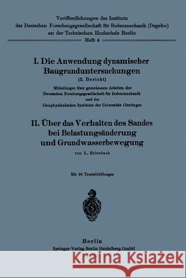 Die Anwendung Dynamischer Baugrunduntersuchungen  9783662276235 Springer - książka