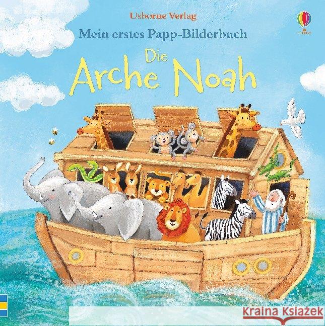 Die Arche Noah : Mein erstes Papp-Bilderbuch Punter, Russell 9781789411249 Usborne Verlag - książka